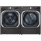 LG - 5.2 CF Front Load Washer (WM8900HBA) + 9.0 CF Electric Dryer (DLEX8900B) - WM8900HBA-E-KIT