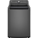 LG - 4.1 CF Ultra Large Capacity Top Load Washer, Agitator - WT6105CM