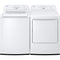 LG - 4.1 CF Top Load Washer (WT6105CW) & 7.3 CF Gas Dryer (DLG6101W) - WT6105CW-G-KIT