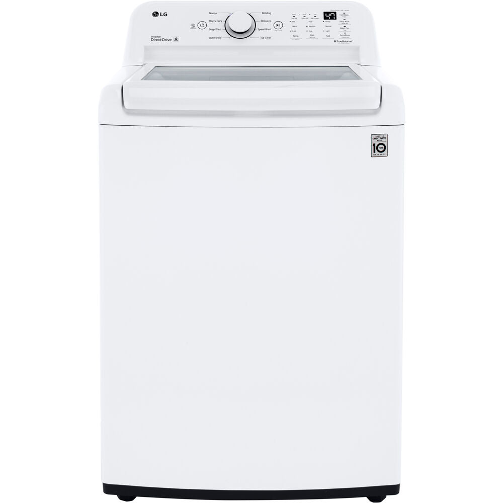 LG - 4.3 CF Ultra Large Capacity Top Load Washer - WT7000CW