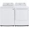 LG - 4.3 CF Top Load Washer (WT7000CW) & 7.3 CF Electric Dryer (DLE7000W) - WT7000CW-E-KIT