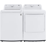 LG - 4.3 CF Top Load Washer (WT7000CW) & 7.3 CF Electric Dryer (DLE7000W) - WT7000CW-E-KIT
