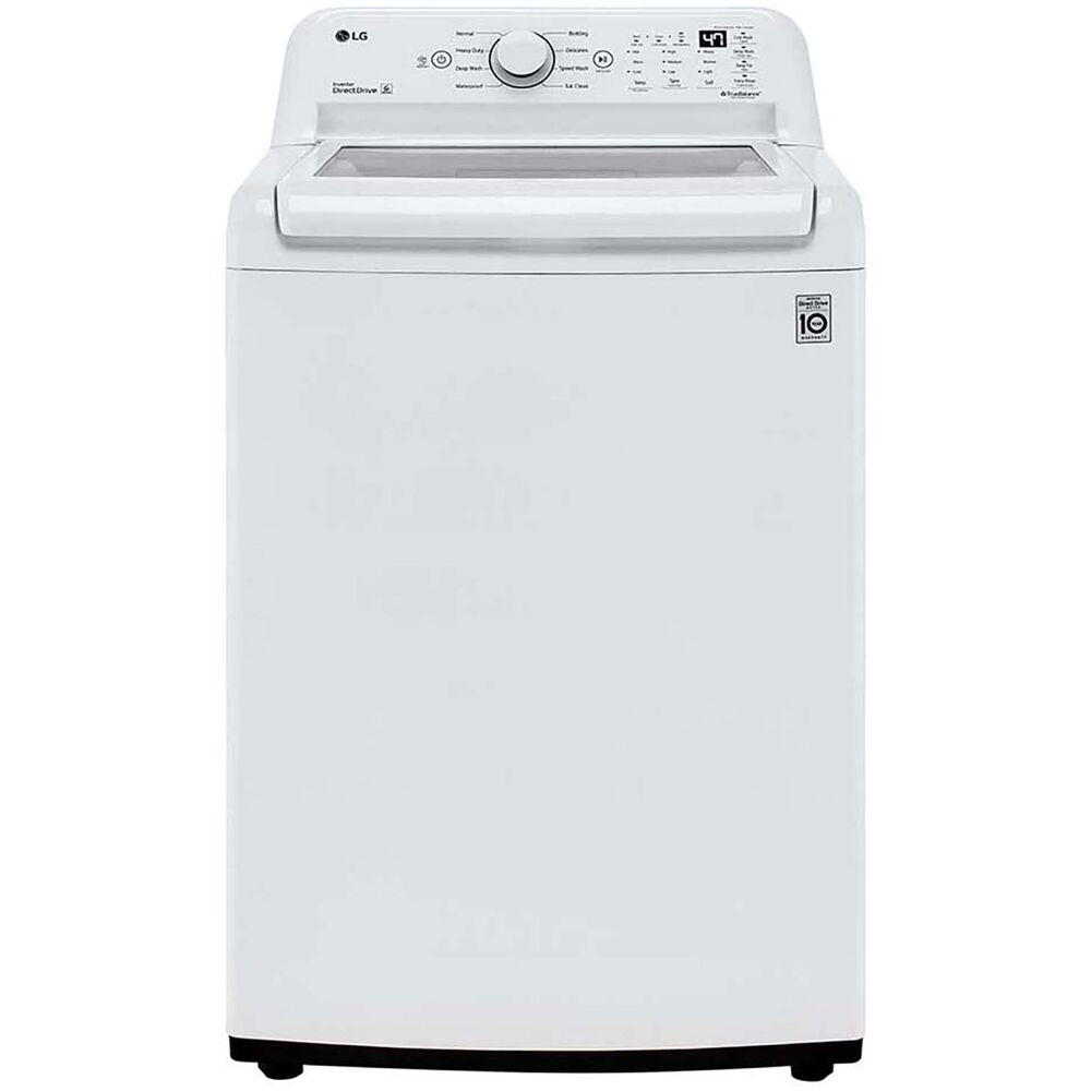 LG - 4.3 CF Ultra Large Capacity Top Load Washer with Agitator - WT7005CW