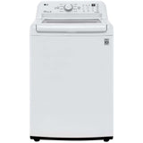 LG - 4.3 CF Ultra Large Capacity Top Load Washer with Agitator - WT7005CW