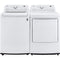 LG - 4.3 CF Top Load Washer (WT7005CW) & 7.3 Electric Dryer (DLE7000W) - WT7005CW-E-KIT