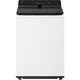 LG - 5.5 CF Top Load Washer, TurboWash 3D, Wi-Fi, Easy Unload - WT8400CW