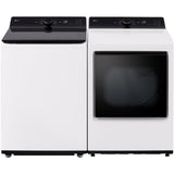 LG - 5.5 CF Top Load Washer (WT8400CW) + 7.3 CF Electric Dryer (DLE8400WE) - WT8400CW-E-KIT