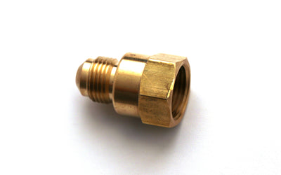 Outdoor Greatroom - 1/2" Female Flare x 3/8" Male Flare Adapter - 050-F-FL-0375-M-FL