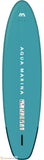 Aqua Marina - Beast (Aqua Splash) - Advanced All-around iSUP, 3.2m/15cm, with carbon/fiberglass hybrid PASTEL paddle and coil leash | BT-23BEP