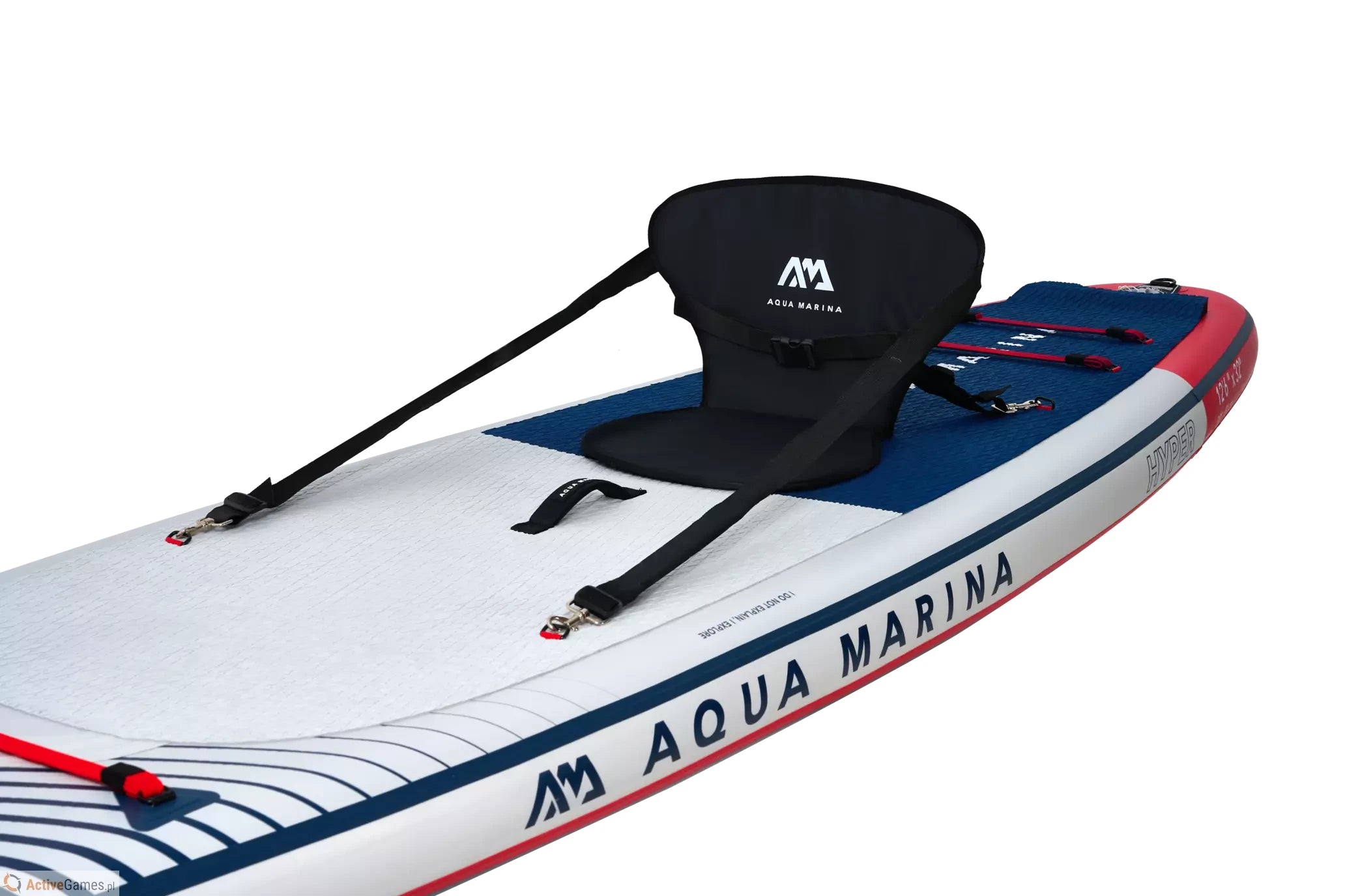 Aqua Marina - Hyper 11'6-inch (Navy) - Touring iSUP, 3.5m/15cm, with coil leash  | BT-23HY01