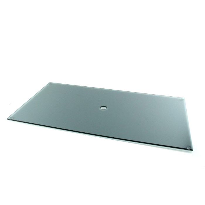 Outdoor Greatroom - 12" x 24" Linear Grey Glass Burner Cover - 1224-GREY-GLASS-COVER