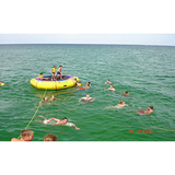 Island Hopper Water Trampolines - 10' "Bounce & Splash & Bouncer Slide" - Water Park - 10'BNS-WP