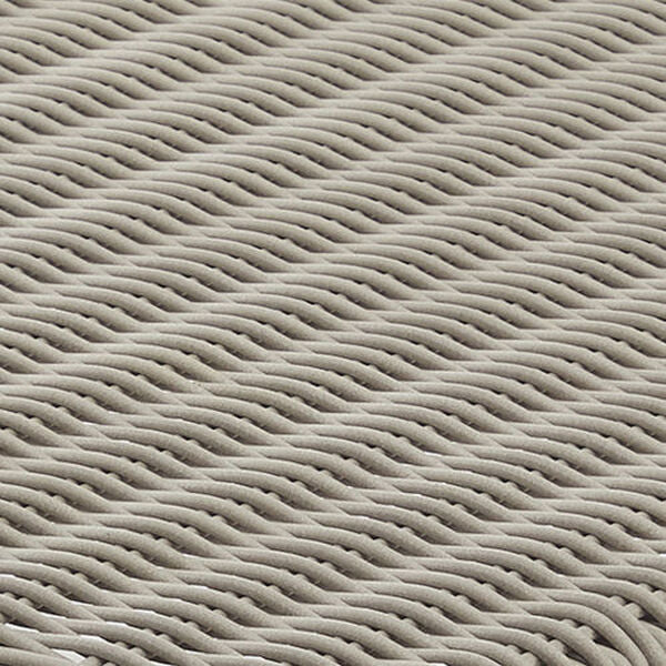 Crosley Furniture - Thatcher 3Pc Outdoor Wicker Swivel Rocker And Ottoman Set Creme/Driftwood - Coffee Table Ottoman & 2 Swivel Rockers