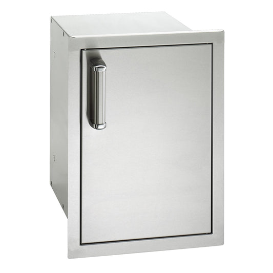 Fire Magic - 14 Inch Flush Mounted Single Door with Dual Drawers | 53820-SR