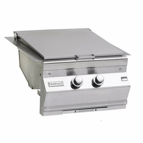 Fire Magic - Classic 20 3/4 Inch Built-In Double Infrared Grills Searing Station | 3288K-1X