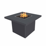 The Outdoor Plus -  36" Square Bella Powder Coated Metal Fire Table - OPT-BELPC36