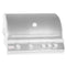 Blaze - Premium LTE 4 Burner Grill Skin & Control Panel Cover - Stainless Steel | BLZ-4BSK-SS