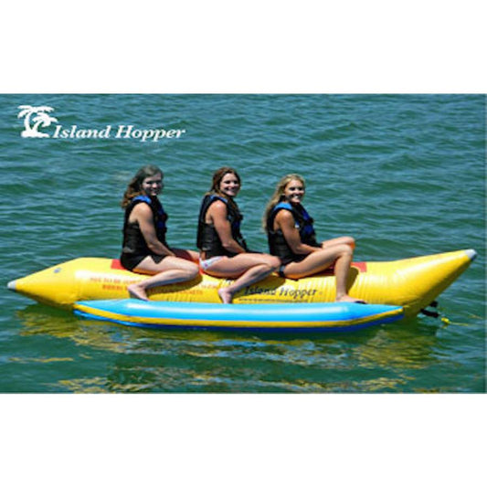 Island Hopper Recreational banana boats - 3 passenger, 13' feet  in-line seats - PVC-3