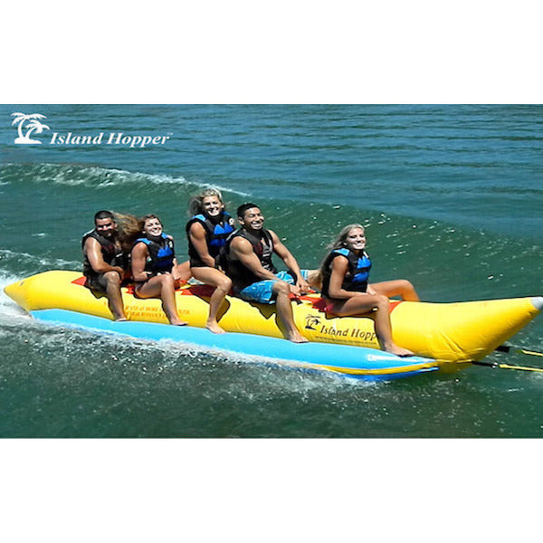 Island Hopper Recreational banana boats - 5 passenger, 17' feet  in-line seats - PVC-5