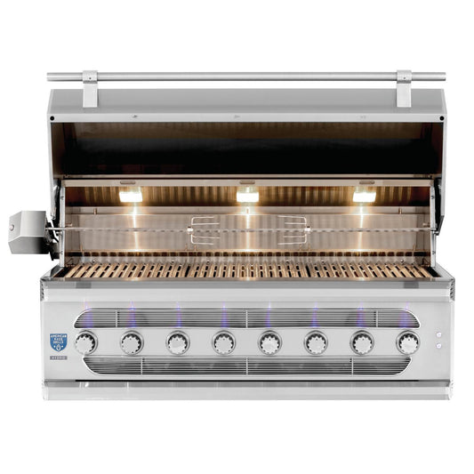 American Made Grills - Muscle 54 Inch Built-In Hybrid Grill ( NG/LP ) | MUS54