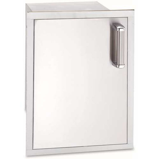 Fire Magic - Premium Flush 14" Left-Hinged Enclosed Cabinet Storage With Drawers With Soft Close | 53820SC-L