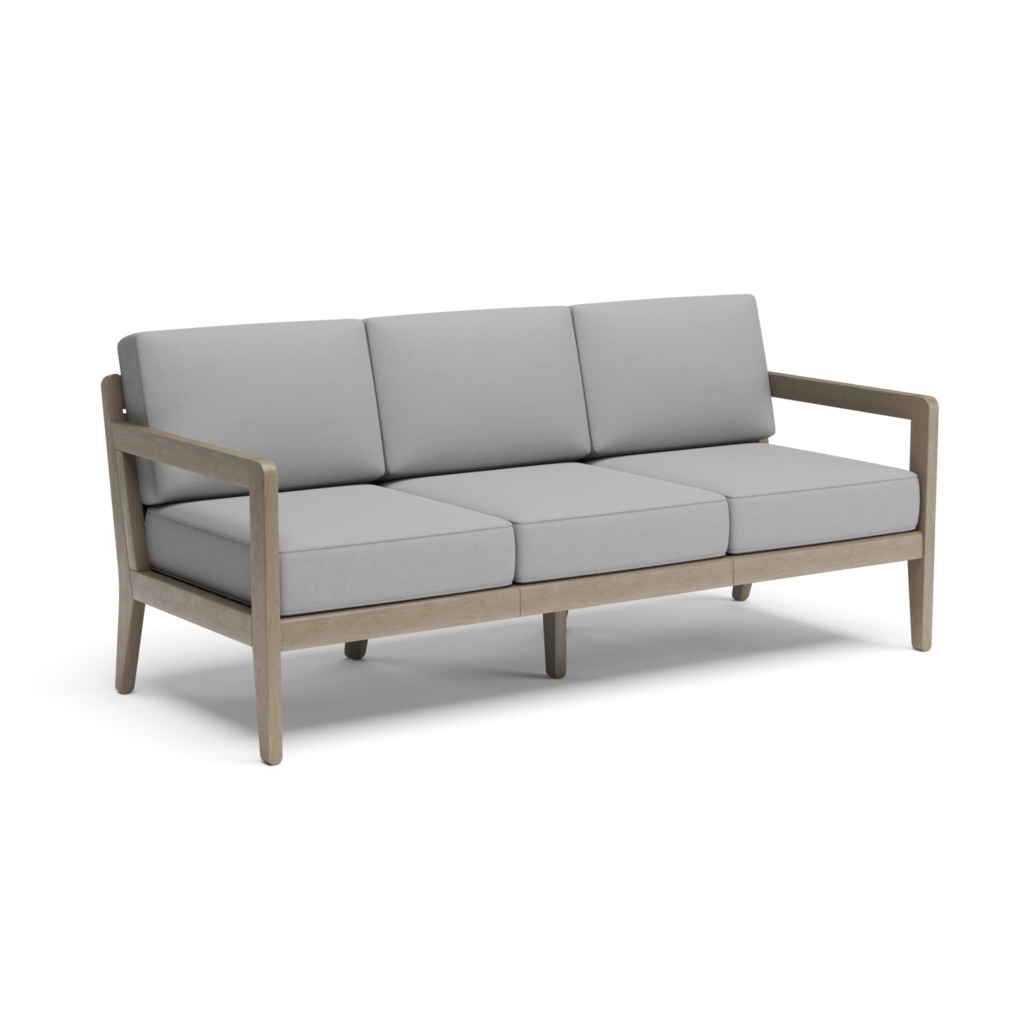 Sustain Outdoor Sofa 4-Piece Set by Homestyles - Gray - Wood - 5675-3010D21