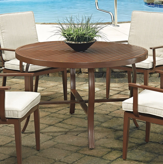 Key West Dining Table by Homestyles - Brown - Aluminum - 5701-32