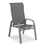 Daytona Chair (Set of 2) by Homestyles - Gray - Aluminum - 5702-84