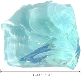 AZ Patio Heaters 30-50mm Landscape Recycled Glass in Aqua | LR30-GLASS-AQ