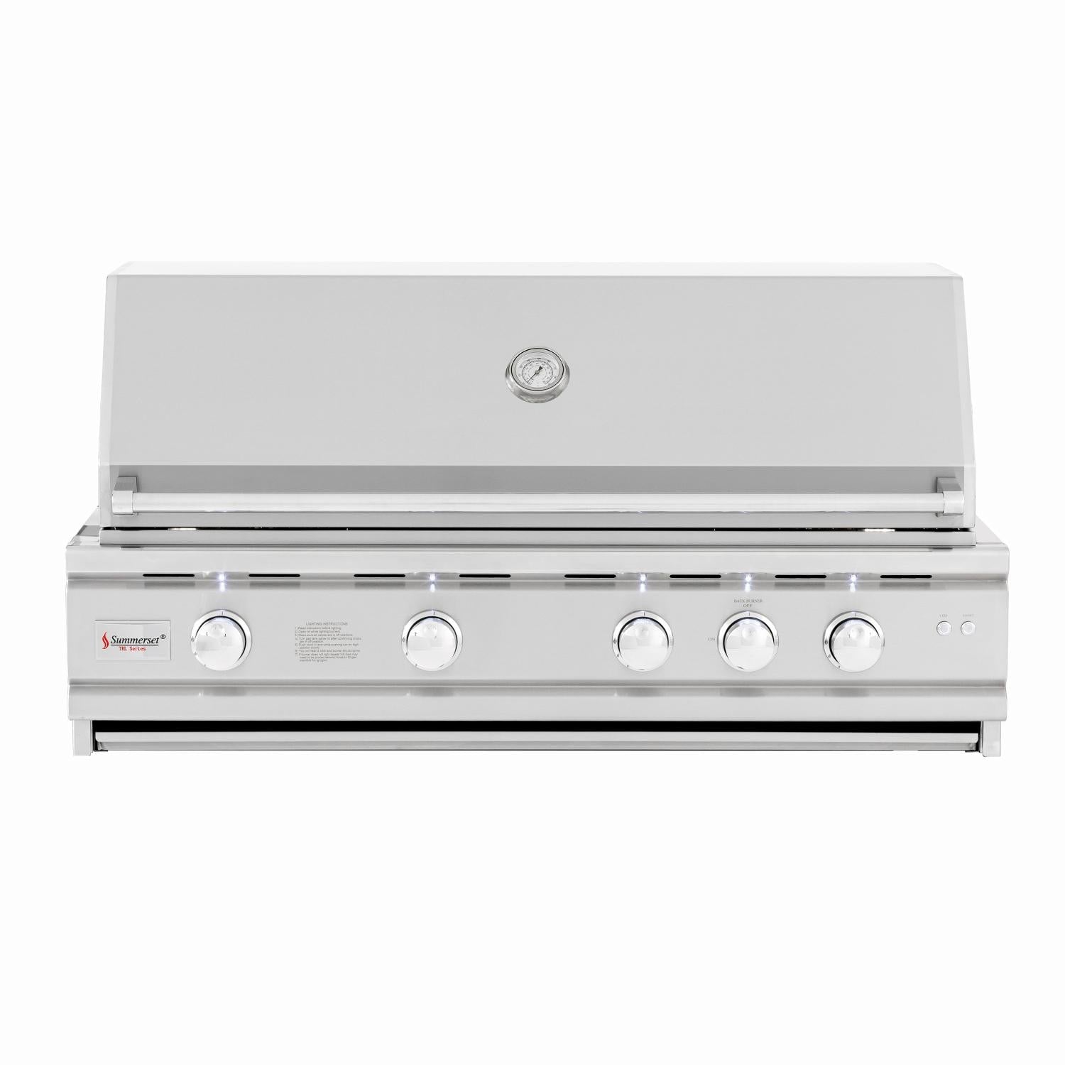 Summerset TRL Deluxe 44-Inch 4-Burner Built-In Natural / Propane Gas Grill With Rotisserie | TRLD44