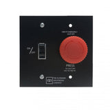 Outdoor Greatroom - On/Off Wall Switch with E-Stop for Direct Spark Ignition System - WSES-CP
