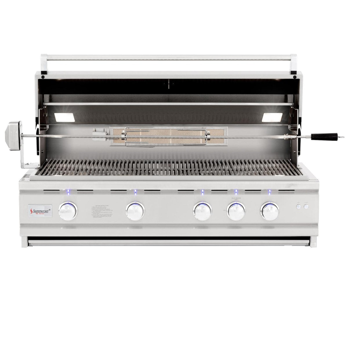 Summerset TRL Deluxe 44-Inch 4-Burner Built-In Natural / Propane Gas Grill With Rotisserie | TRLD44