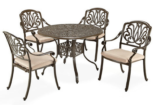 Capri 5 Piece Outdoor Dining Set by Homestyles - 6659-308
