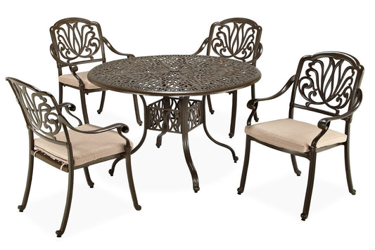 Capri 5 Piece Outdoor Dining Set by Homestyles - 6659-328