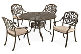 Capri 5 Piece Outdoor Dining Set by Homestyles - 6659-328