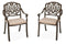 Capri Outdoor Chair Pair by Homestyles - 6659-80