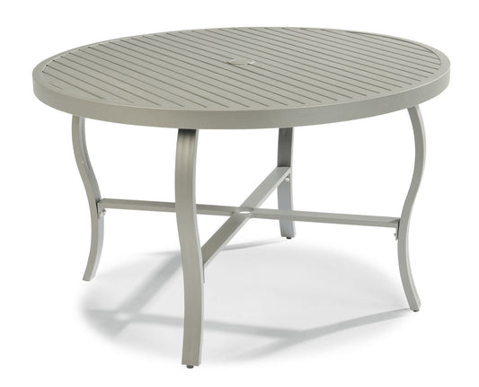 Captiva Outdoor Dining Table by Homestyles - Gray - Aluminum - 6700-32