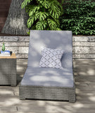 Boca Raton Outdoor Chaise Lounge by Homestyles - Brown - Rattan - 6801-83