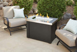 Outdoor Greatroom - Stainless Steel Providence Rectangular Gas Fire Pit Table - PROV-1224-SS