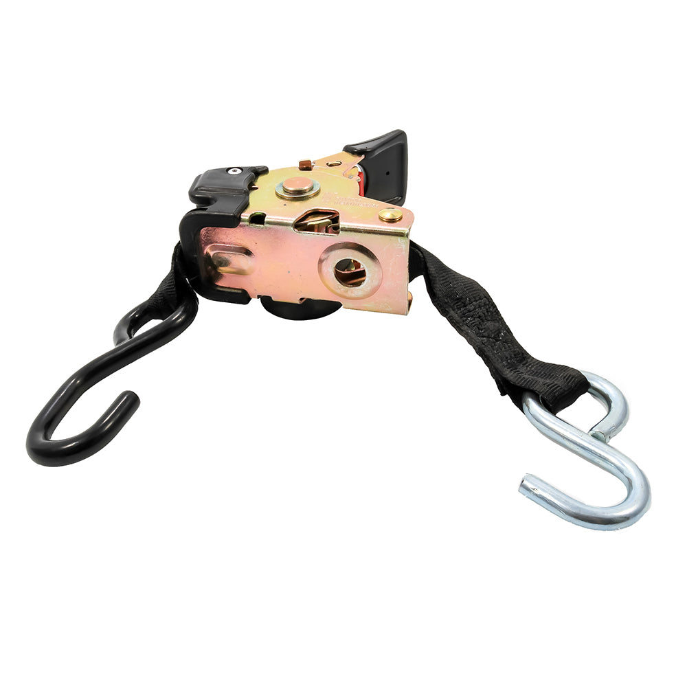 Camco Retractable Tie-Down Straps - 1" Width 6 Dual Hooks [50033]