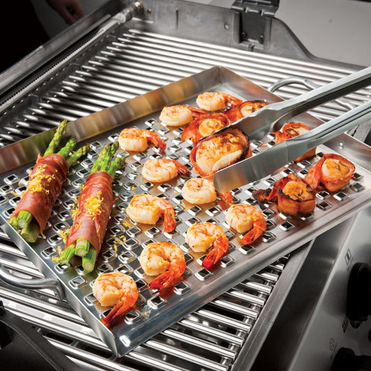 Broil King 15 X 13-Inch Stainless Steel Flat Grill Topper | 69712