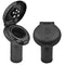 Attwood Deck Fill f/Carbon Canister System - Angled Body  Scalloped Black Plastic Cap [99DFCCAB1S]