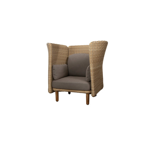 Cane-Line - Arch lounge chair w/ high arm/backrest - ARCH 5