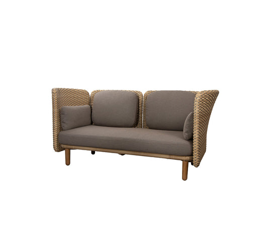 Cane-Line - Arch 2-seater sofa w/ low arm/backrest - ARCH 6