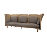 Cane-Line - Arch 3-seater sofa w/ high arm/backrest - ARCH 9