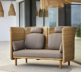 Cane-Line - Arch 2-seater sofa w/ high arm/backrest - ARCH 7