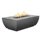 The Outdoor Plus - 60" Avalon 24” Tall Powder Coat Fire Pit - OPT-AVLPC6024
