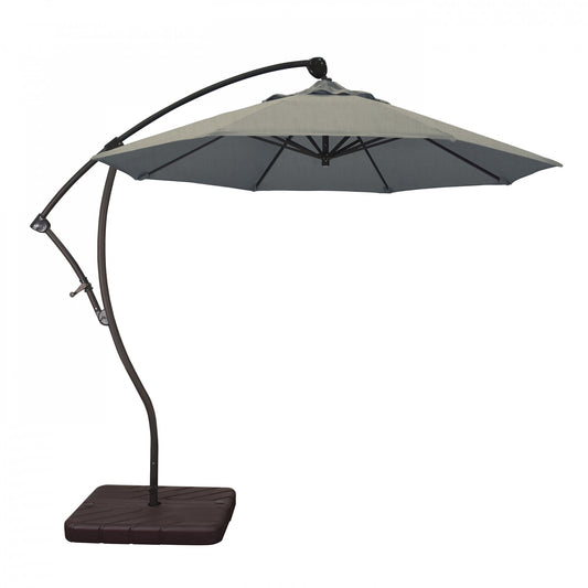 California Umbrella - 9' - Cantilever Umbrella - Aluminum Pole - Spectrum Dove - Sunbrella  - BA908117-48032