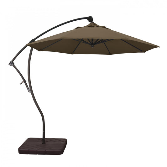 California Umbrella - 9' - Cantilever Umbrella - Aluminum Pole - Cocoa - Sunbrella  - BA908117-5425