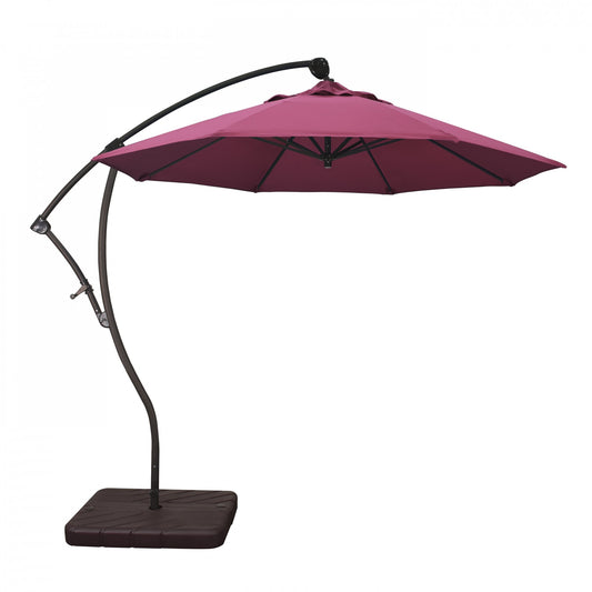 California Umbrella - 9' - Cantilever Umbrella - Aluminum Pole - Hot Pink - Sunbrella  - BA908117-5462